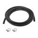 thumbnail image 1 of Ofertas únicas 1 juego de mangueras de aceite lubricante 8x14mm manguera de agua de caucho nitrilo tubo 2 piezas de abrazadera exterior negro, 1 of 7