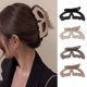 thumbnail image 1 of Pinza para el pelo con forma de mariposa hueca, antideslizante, con dientes cruzados, esmerilada, grande, de tiburón, accesorio para el cabello, 1 of 8