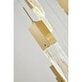 thumbnail image 4 of Bethel International Chandelier Gold Metal & Crystal, 4 of 5