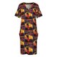 thumbnail image 4 of Vestido de bolsillo suelto de Wizard of Gore, vestido morado, conjuntos de playa para mujer, vestido de playa para mujer, verano 2025, 4 of 7