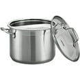 thumbnail image 4 of Tramontina Signature 3-Piece 6-Quart Stainless Steel Pasta Cooker with Lid, Oven-Safe, Dishwasher Safe, 4 of 6