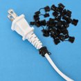thumbnail image 3 of 100 protectores de cables para gestión de cables, casquillo de alivio de tensión, hebilla para cable de alimentación, 3 of 6