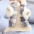 thumbnail image 1 of Ropa para perros cálida de invierno con forro polar grueso para cachorros y gatos, tracción invernal, 1 of 5