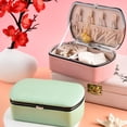 thumbnail image 1 of BESTYASH Organizador Portátil Para Joyas Rosa Con Compartimentos Para Y Collares, 1 of 8