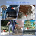 thumbnail image 5 of 360° Rotating Pressure Washer Nozzle - 2.5 Orifice, 4000 PSI Max, 1/4" Quick Connector, Triple/Quadruple Spray Coverage, Cleans 4x Faster, for Driveways & Patios, 1PC, 5 of 9