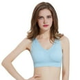 thumbnail image 6 of ZenCart Seamless Sports Bras for Women Built Up Brassiere Tank Top Wireless Stretch Yoga Bra with Removable Pads, 6 of 7