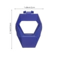 thumbnail image 2 of Universal Engine Start Stop Button Cover One-touch Interior Accessories (black) Lids Bluette Push Car Trim, 2 of 6