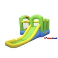 thumbnail image 1 of Bounceland Bounce 'N Splash Island Wet or Dry Inflatable Bouncer or Water Slide All in one, Large Pool, Fun Bouncing Area with Basketball Hoop, Long Slide, UL Certified Blower Included, 1 of 5