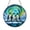 Acrylic 3.5 Inch, variant on Penguins on Ice Stained Glass Suncatcher, Winter Ocean Window Decor Gift