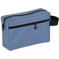 thumbnail image 1 of Neceser de Viaje para Hombre y Mujer, Bolsa de Aseo de Viaje, Organizador Bolsa de Maquillaje, Bolsa de Baño Portátil, para Cosméticos, Artículos de Tocador (Azul), 1 of 4