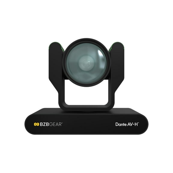 BZBGEAR 12X 4K UHD AUTO TRACKING HDMI 2.0/12G-SDI/USB 2.0/USB 3.0 Dante AV-H Live Streaming PTZ Camera with Tally Lights (Black)