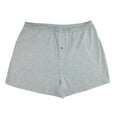 thumbnail image 4 of Fruit Of The Loom Mens 3pk Big Man Solid Knit Boxers, 2XB, Assorted, 4 of 4