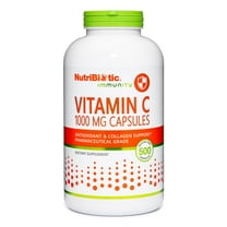 NutriBiotic Vitamin C 1000 Mg Capsules, 500 Count