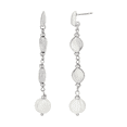 thumbnail image 2 of Women's Welry 9-10mm Freshwater Pearl Drop Earrings in Sterling Silver, 2 of 4