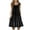 Summer Dresses for Women Plus Size-Black, variant on Homenesgenics Summer Dresses Sleeveless Womens Fashion Holiday Summer Solid Color Midi Dress Maxi Dresses Party Beach Dress Green XXL
