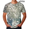thumbnail image 1 of Fashion Raindrop 3D Printing T Shirt Water drop Unisex Funny Short Sleeve Tee, 1 of 5