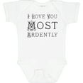 thumbnail image 3 of Inktastic I Love You Most Ardently Girls Baby Bodysuit, 3 of 5