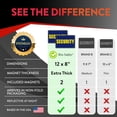thumbnail image 3 of Rio Salto Security Magnet for Car Magnet Security Magnets for Vehicles Security Magnetic Signs for Vehicles Security Car Accessories Magnetic Signs Reflective Extra Large Patrol 2 12" x 8", 3 of 5