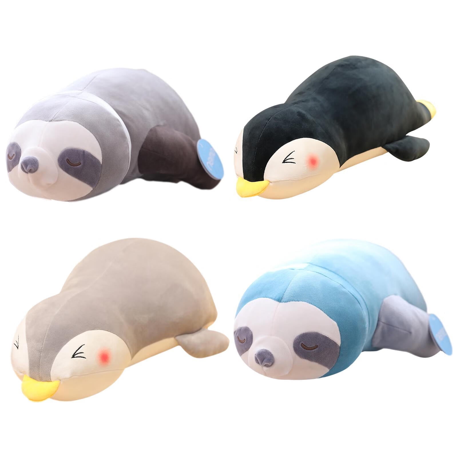 Weighted Stuffed AnimalsPenguin and Sloth Weighted PlushWeighted