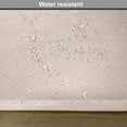thumbnail image 6 of Ambesonne Shabby Flora Place Mats Set of 4, Pastel Diamond Line, Standard Size, Peach Cream, 6 of 6