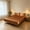 Coffee#5464, variant on Queen Satin Sheet Set 4-Piece with Deep Pocket Fitted Sheet and 2 Pillowcases, Brushed Microfiber Polyester, Multicolor, Fits Up to 16 in