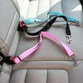 thumbnail image 3 of Ceinture de Sécurité pour Chat Chien Animal de Compagnie Harnais Réglable pour Voiture Véhicule, 3 of 4