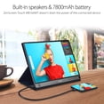 thumbnail image 4 of ASUS ZenScreen MB16AMT 15.6" Full HD 1920 x 1080 USB Type-C Micro-HDMI Non-Glare HDCP Support Flicker-Free Built-in Speakers Low Blue Light Touchscreen Portable IPS Monitor, 4 of 5