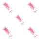 thumbnail image 2 of Jumpingount 1 juego de prensa en las uñas estilo gota de agua de almendra cubierta completa suministros de salón Type5 NO5, 2 of 6