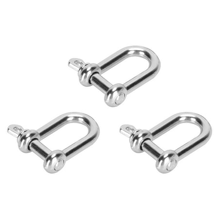 

U Shape Shackle Zinc Alloy Firm Zinc Alloy Bow Shackle Stable For Outdoors For Outdoor Camping