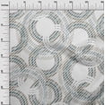thumbnail image 3 of oneOone Polyester Spandex Light Gray Fabric Geometrical Sewing Fabric By The Yard Printed Diy Clothing Sewing Supplies 56 Inch Wide, 3 of 4