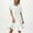 White, variant on Loose Fit Women's Summer Dress With Short Sleeves Waist Cincher And Flowy Design Midi Dresses for Women Casual Casual Tunic Dress Dresses in Maternity Dresses Casual Postpartum Dress Women's Summer