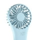 thumbnail image 2 of Mini ventilador portátil de mano, ventilador de collar recargable por USB para actividades al aire libre Azul, 2 of 3