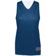 thumbnail image 1 of ASI 163.301.S Maillot Réversible en Tricot pour Femmes 2.0, Marine & Blanc - Petit, 1 of 1