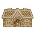 thumbnail image 2 of Festive Gingerbread House Design, Christmas Welcome Mat Indoor Outdoor, Non-Shedding Crystal Velvet Dirt Scraper Doormat, 2 of 6