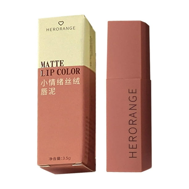 Lip Mud Velvet Matte Lip Gloss Lápiz labial mate de larga duración que no se desvanece 3,5 g