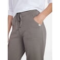 thumbnail image 5 of Athletic Works Women's and Women's Plus Knit Capri Pants, 22" Inseam, Sizes XS-4X, 5 of 5