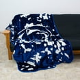 thumbnail image 4 of College Covers Penn State Nittany Lions Huge Raschel Throw Blanket, Bedspread, 86" x 63", 4 of 8
