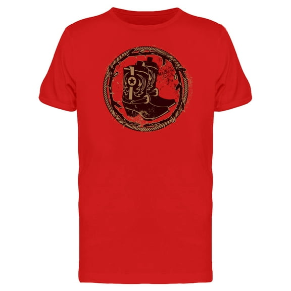 Cowboy Insignia T-Shirt Men -Image by Shutterstock, Male 3X-Large