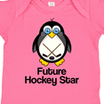 thumbnail image 4 of Inktastic Future Hockey Star Penguin Boys or Girls Baby Bodysuit, 4 of 5