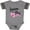 Football Heather and Smoke, variant on Inktastic My Grandma is a Fighter Breast Cancer Awareness Boys or Girls Baby Bodysuit