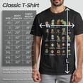 thumbnail image 2 of Camiseta Nintendo Pixel Cast 3XL de algodón negro para hombre, 2 of 3