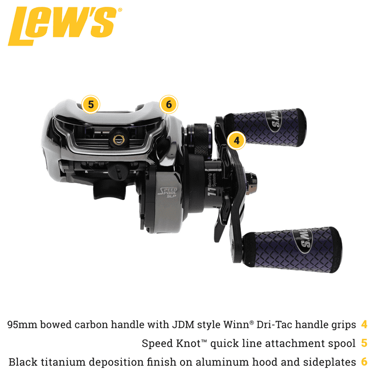 Team Lew's® Pro-Ti Speed Spool SLP Casting Reel 