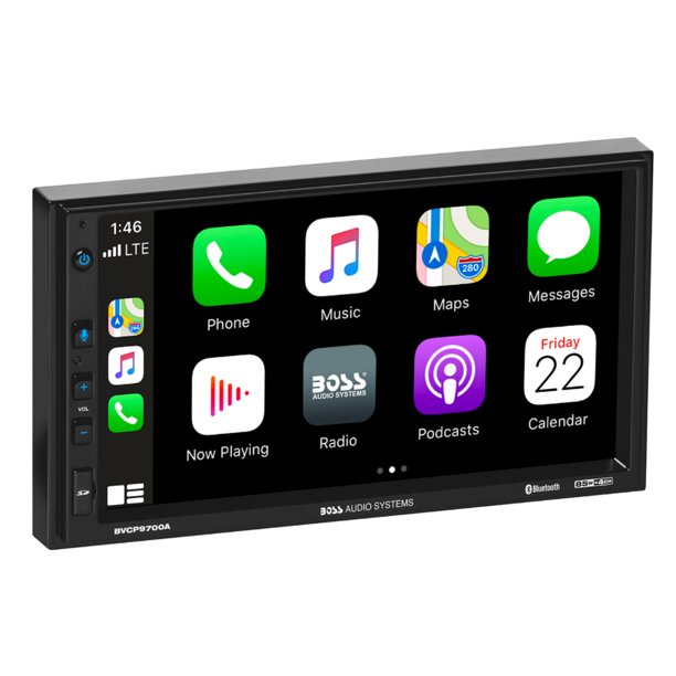 BOSS BVCP9700A 2DIN 7" Touchscreen Car Digital Media Stereo w/ Apple