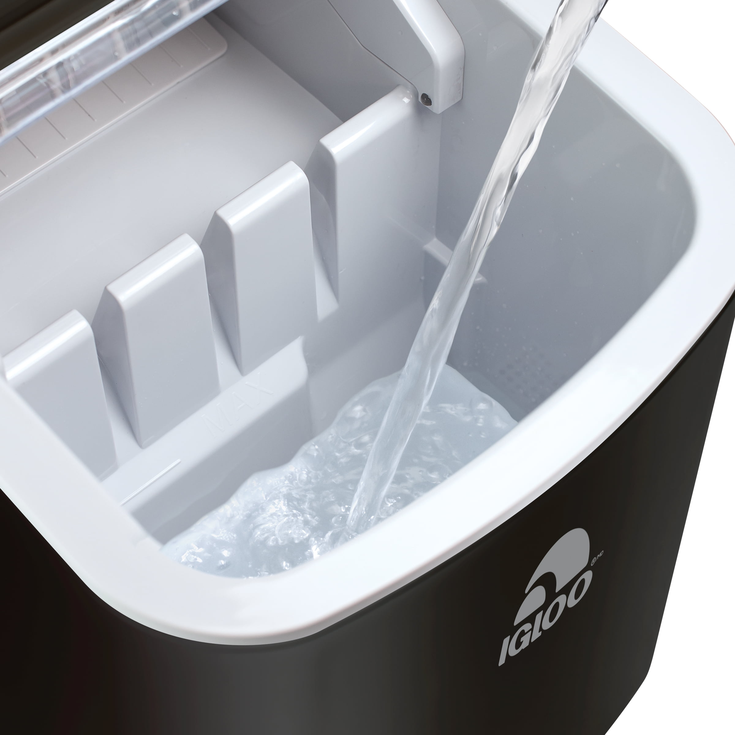 Igloo ICEB26BK Ice Cube Maker, Black