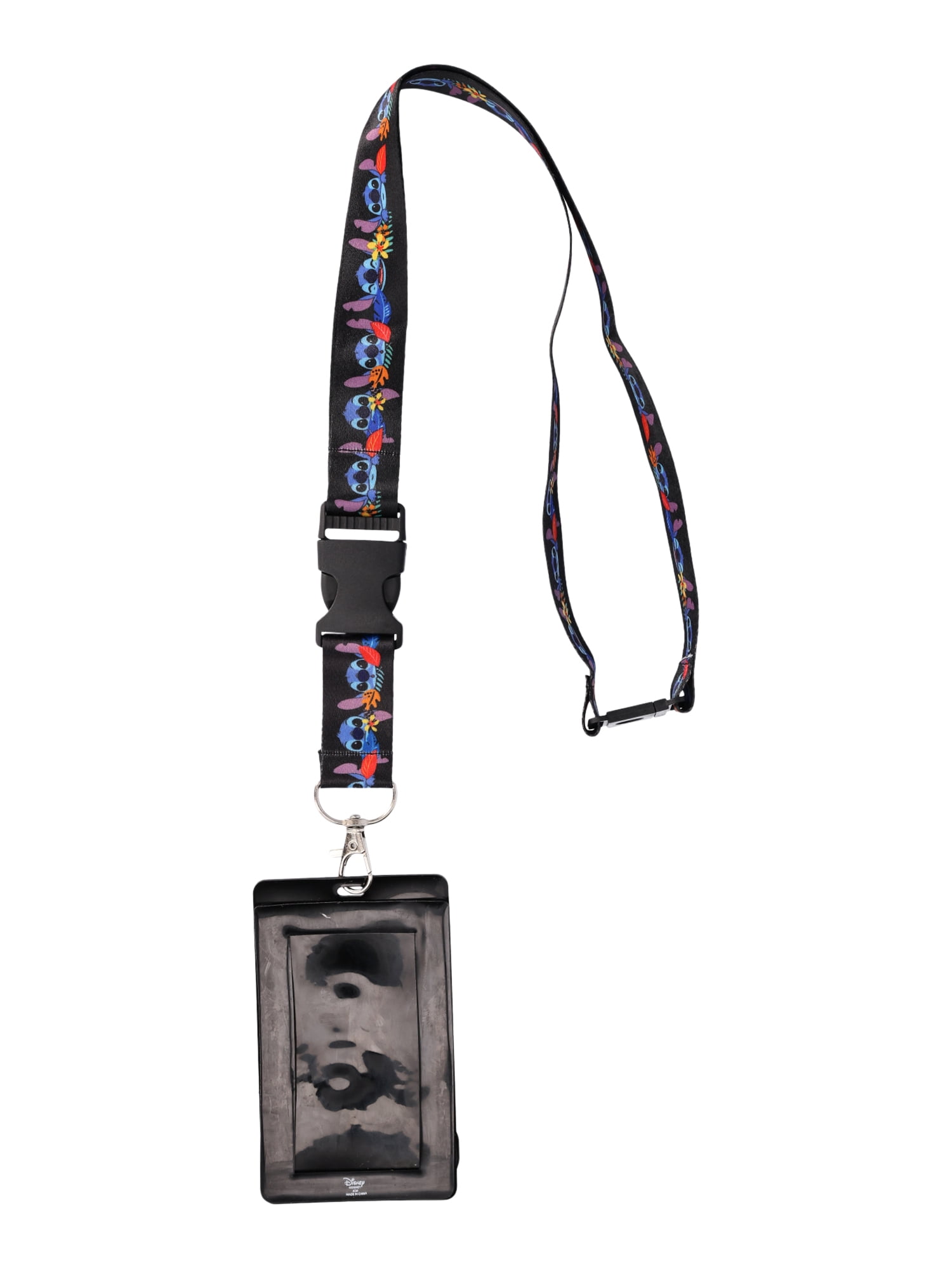 Disney’s Unisex Stitch Lanyard with Badge 20"