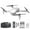 Gray, variant on Under $20 Drone with Dual HD Camera, Aerial Drone with Pressure Fixed Quadcopter for Adults & Beginners