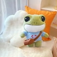 thumbnail image 2 of LGHDIWN Frog Stuffed Animals Toy with Doll Clothes, Frog Stuffed Animals Plush Toy with Removable Clothes Cute Soft Frog Plush Stuffed Gifts for Kids - 9.8 Inch, 2 of 6