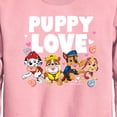 thumbnail image 2 of Paw Patrol - Puppy Luv - Toddler And Youth Crewneck Fleece Sweatshirt, 2 of 5