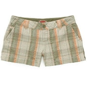 Juniors Plaid Picnic Shorts