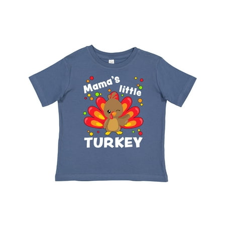 

Inktastic Mama s Little Turkey Gift Toddler Boy or Toddler Girl T-Shirt